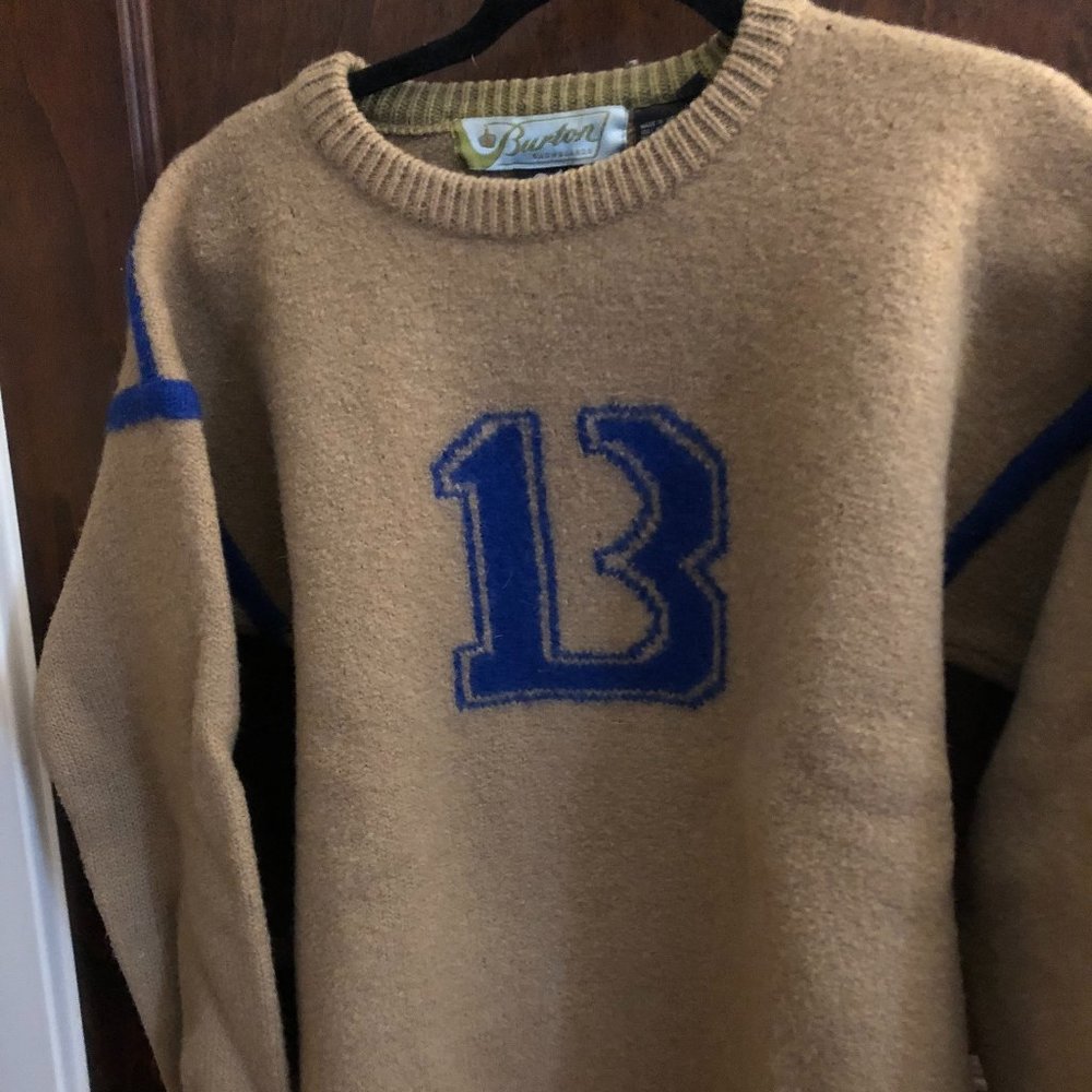 Vintage Burton Snowboards sweater
